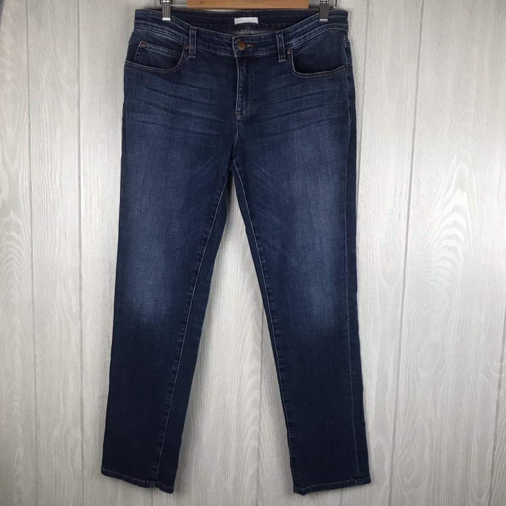 Eileen Fisher denim jeans organic cotton with stretch